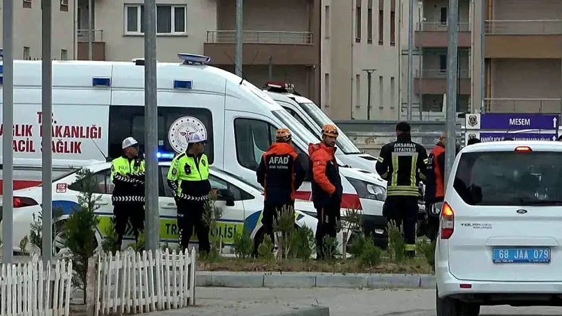Aksaray Ceza İnfaz Kurumu'nda Tatbikat Gerçekleştirildi
