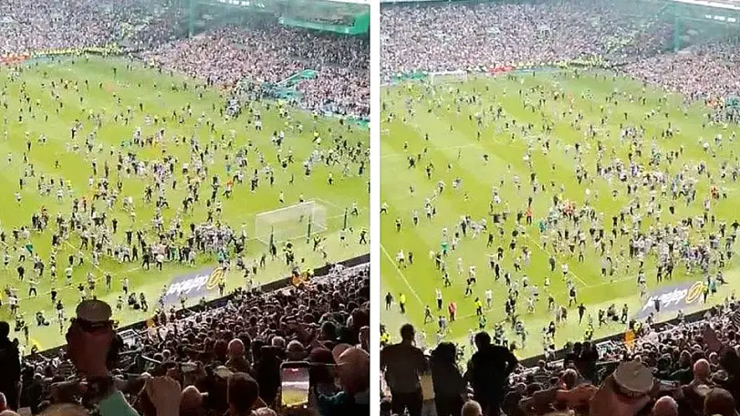 Celtic Taraftarlarının Sahaya İnişi Şampiyonluğu Tehlikeye Attı