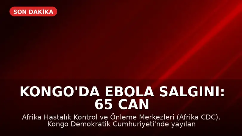 Kongo'da Ebola Salgını: 65 Can Kaybı Bildirildi