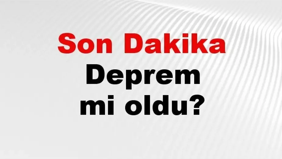Son dakika deprem mi oldu? Az önce deprem nerede oldu? İstanbul, Ankara, İzmir ve il il AFAD son depremler 15 Nisan 2026