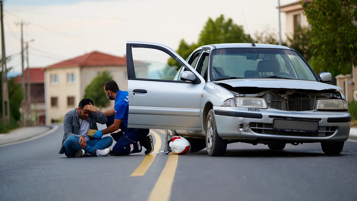Kayseri'de Trafik Kazası: 1 Yaralı
