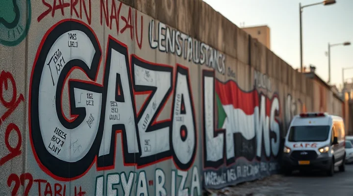 Gazze'deki Ressamlar, Filo'ya Destek İçin Duvar Resmi Yaptı