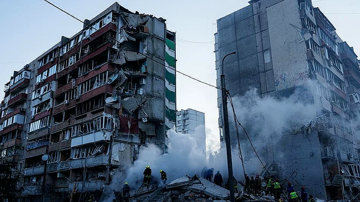 Ukrayna'da Yoğun Saldırı: 675 Füze ve SİHA Kullanıldı, 24 Nokta Vuruldu